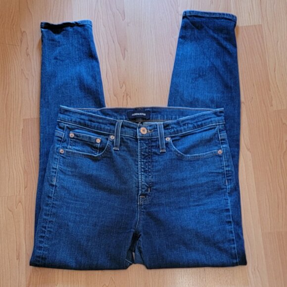 J. Crew 9" High-Rise Toothpick Stretch Denim Jeans - 29 (size 8) - Picture 3 of 8